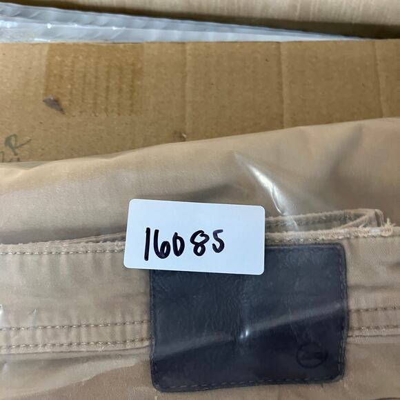 AG Adriano Goldschmied Pants Mens 34x34 Beige Khaki Chino Stretch Casual Classic - Picture 11 of 11